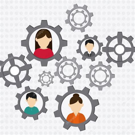 Teamwork Icons Design Stock Illustration By Jemastock 93920464