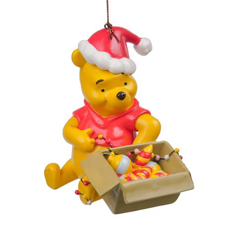 Adorno De Fiesta Para Colgar Disney Winnie Y Su Regalo Amarillo Bola