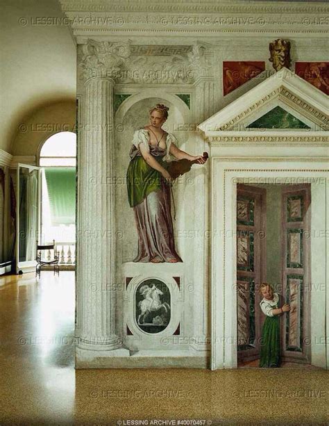 Paolo Veronese - Affreschi di Villa Barbaro - Veneto Italy (Andrea Palladio : 1554 e 1560 ...