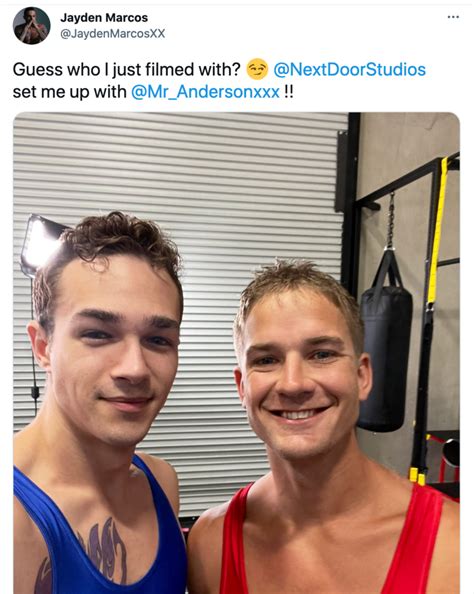 UPDATED Jayden Marcos IS Filming Gay Porn Again And His First Scene Partner Is Brandon