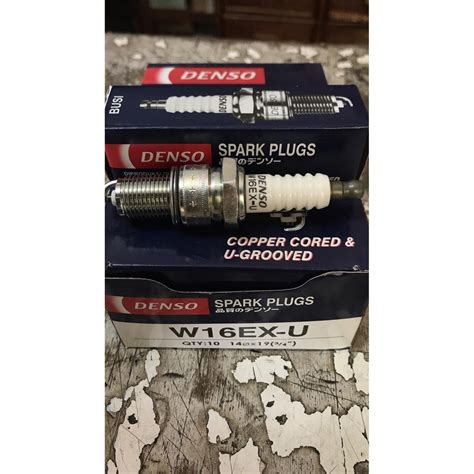 Jual BUSI DENSO W16EXR U KIJANG CARRY KUDA SPARK PLUGS MURAH Shopee