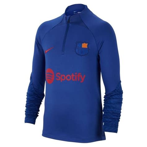 Barcelona Training Shirt Dri Fit Strike Drill Senyera Deep Royal Blue