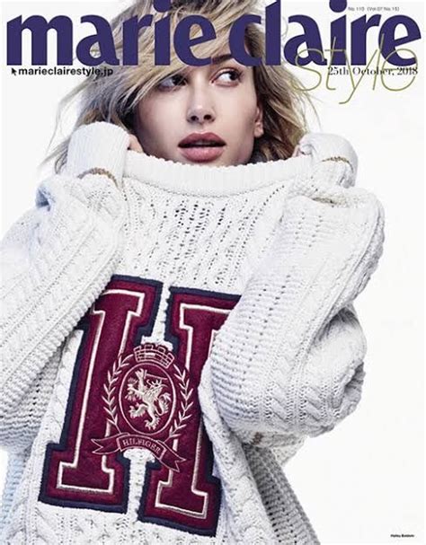 Hailey Beiber Hailey Baldwin Magazine Covers Sports Jersey Tops