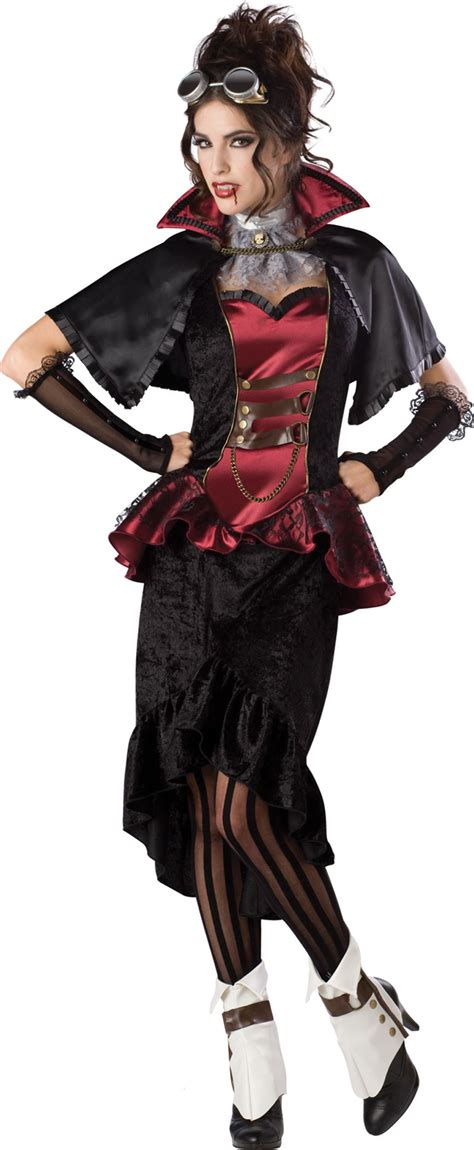 Adult Steampunk Vampiress Women Costume | $100.99 | The Costume Land