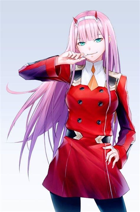 Zero two подвижные обои