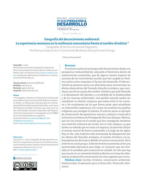 PDF Geografía del decrecimiento ambiental La experiencia mexicana en