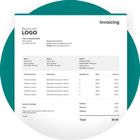 Custom Invoice Template Quickbooks Online New Invoice