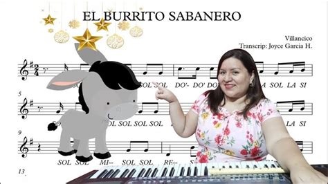 EL BURRITO SABANERO partitura flauta violín guitarra melódica