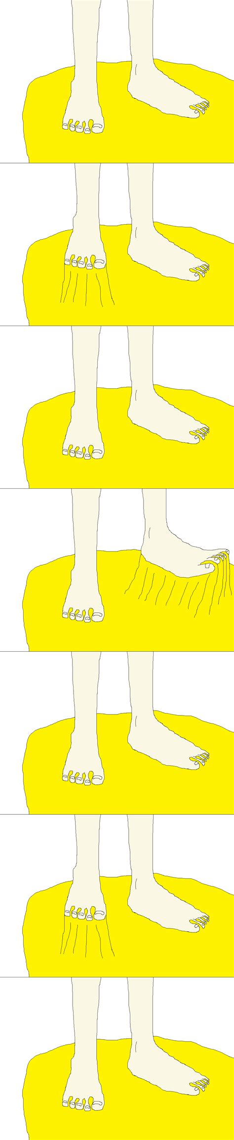 Cathy's feet stuck in glue by ChipmunkRaccoonOz on DeviantArt