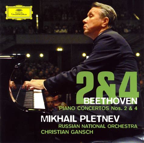 Beethoven Piano Concertos Nos 2 4 SHM CD Beethoven Pletnev