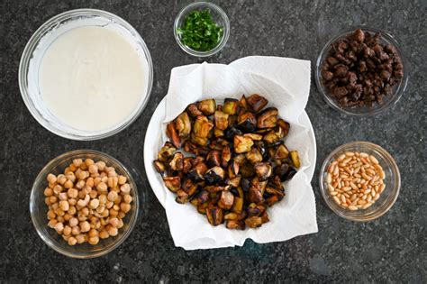 Eggplant Fatteh Fatet Batenjan Simply Lebanese