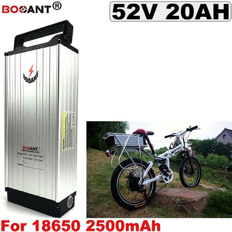 52v 20ah E Bike Lithium Ion Battery For 350w 500w 1000w Motor Electric Bike Battery 52v With 2a