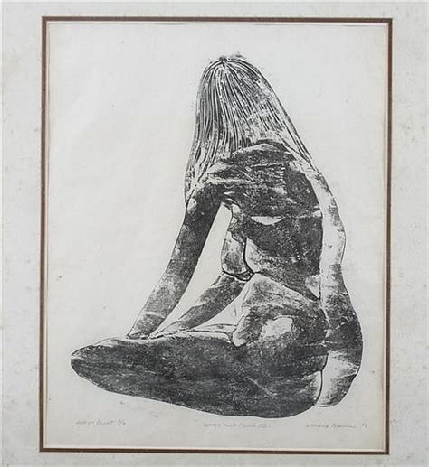 Sold Price Leonard Maurer American Seated Nude Signed