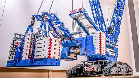 Lego Technic Liebherr Lr Arm Lift Youtube