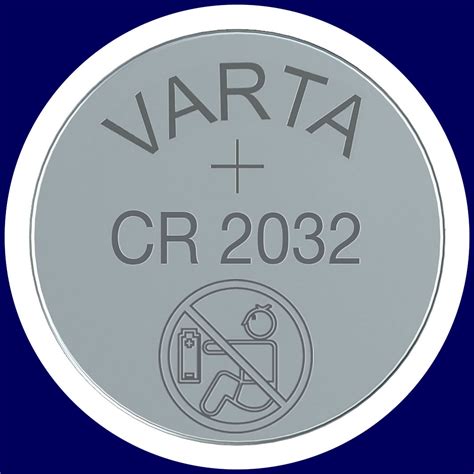 Batterie VARTA Lithium Knopfzelle CR 2032 3V