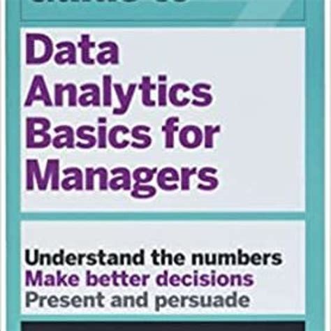 Stream Episode Download ⚡️ Ebook Hbr Guide To Data Analytics Basics For Managers Hbr Guide