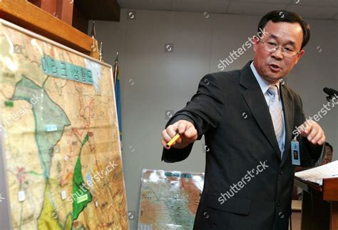 South Korean Defence Ministry Spokesman Nam Editorial Stock Photo