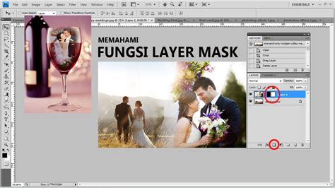 Fungsi Layer Mask Pada Photoshop Tutorial Photoshop YouTube