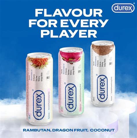 Durex представил линейку энергетических напитков