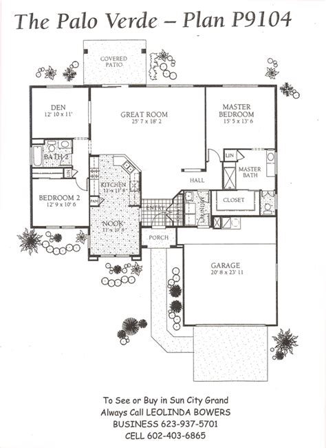 Del Webb Sun City Grand Floor Plans