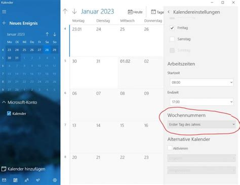 Windows Kalenderwoche Anzeigen Lassen So Klappts