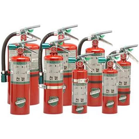 Buckeye 5 Lb Halotron I® Fixed Nozzle Extinguisher W Aluminum Valve And Vehicle Bracket 16 38h