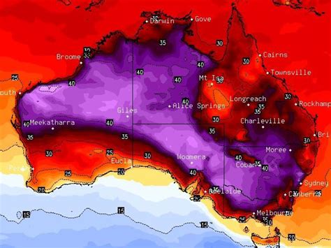 Australia Weather Melbourne Forecast To Reach 38c As Sydney Perth