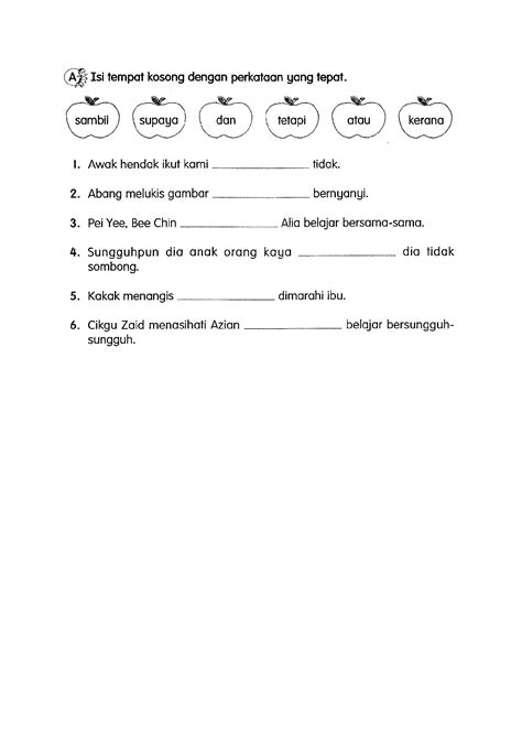 Docx Latihan Kata Hubung Tahun 3 Pdfslidenet