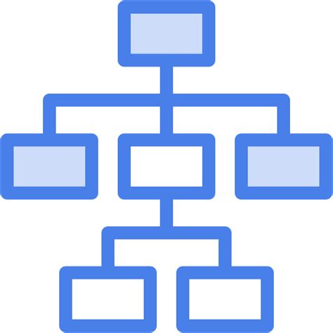 Flowchart Generic Color Lineal Color Icon