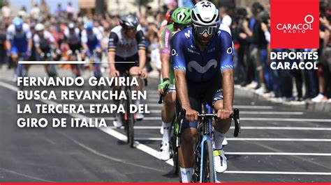 Fernando Gaviria Busca Revancha En La Tercera Etapa Del Giro De Italia