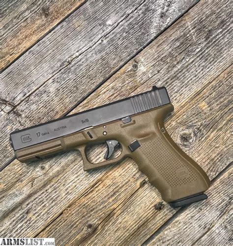 ARMSLIST For Sale Glock 17 Gen 4 FDE Frame