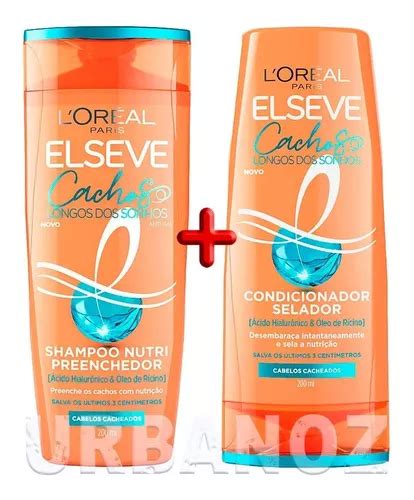 Kit Shampoo Condicionador Cachos Longos Dos Sonhos Elseve Mercadolivre