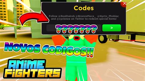 Esse É Os Novos Codigos De Lucky No Anime Fighters Simulator Roblox