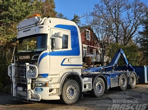 Scania R560 8x4 koukku 2014 Salo Suomi Käytetyt muut kuorma autot