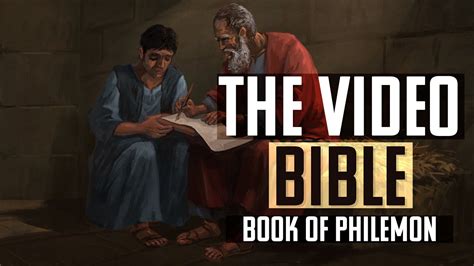 The Book Of Philemon The Video Bible YouTube