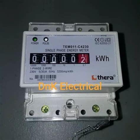 Flash Sale Kwh Meter Phase Merk Thera Type Temo Model Counter