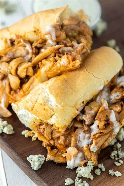 Buffalo Chicken Cheesesteak Recipe