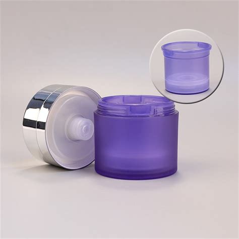 China 30ml 50ml Refillable Cosmetic Airless Jar Manufacturers And