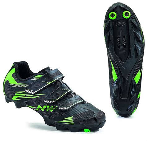 Buty Rowerowe Northwave Scorpius Jaws Carbon Mtb Spd Black Green