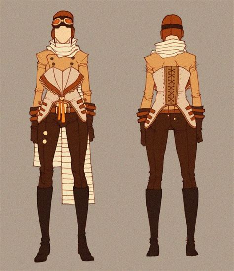 Steampunk Pilot By Mizaeltengu On Deviantart Steampunk Characters