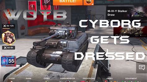 WoTB Cyborg Gets Dressed VNC Commentary Blitz YouTube