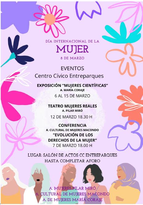 Eventos D A Internacional De La Mujer Centro C Vico Entreparques