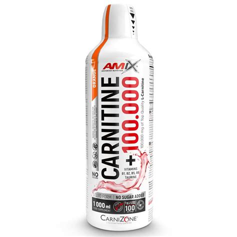 Amix Laranja Queimador De Gordura Carnitine 100 000 1L Bikeinn