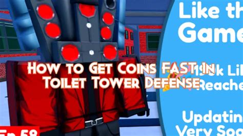 How To Get Coins FAST In Toilet Tower Defense Pillar Of Gaming