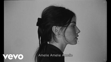 Gracie Abrams Amelie Official Lyric Video Youtube Music