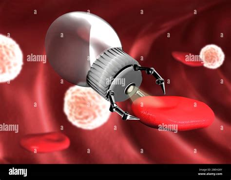 Medical Nanorobot Hi Res Stock Photography And Images Alamy