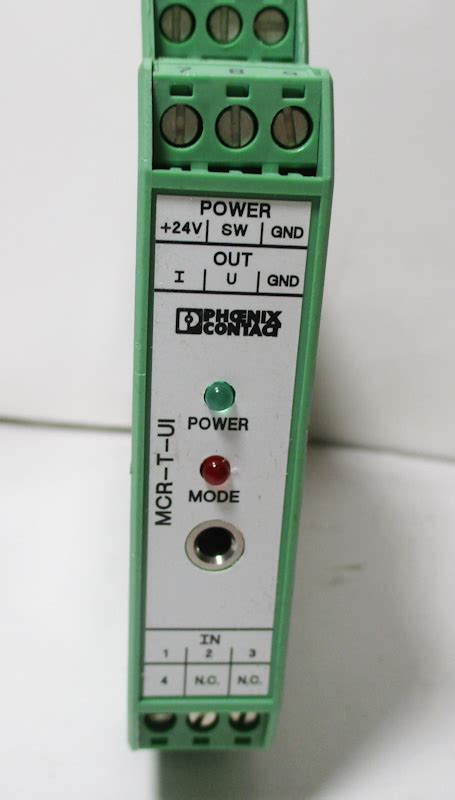 Phoenix Contact Mcr T Ui Module Temperature Measuring Transducer