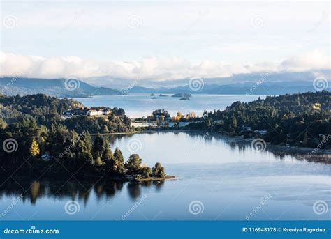 Nahuel Huapi Lake, Patagonia, Argentina Stock Photo - Image of ...