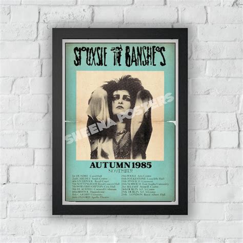 Siouxsie and the Banshees Posters - Etsy