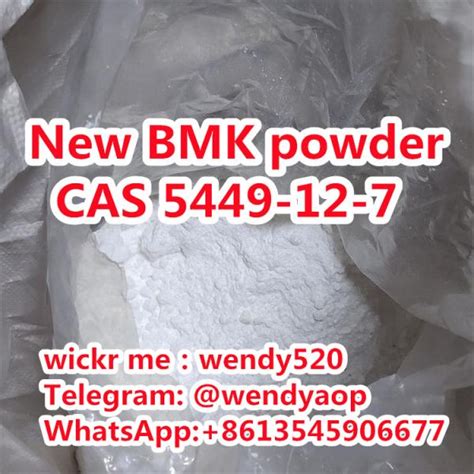 New Bmk Powder Bmk Glycidic Acid Cas Bulk Pirce With Safe